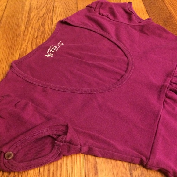 VS Moda International Purple T-shirt Top XS - Picture 6 of 8